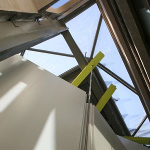 ETFE cushions on the cover
